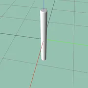 hollow stick